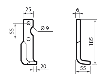 ZAPPETTA BCS 715 T. AMERICA PIATTO 25x6 MM - 7 -