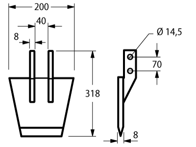 VANGHE SELVATICI M-11-J-BL