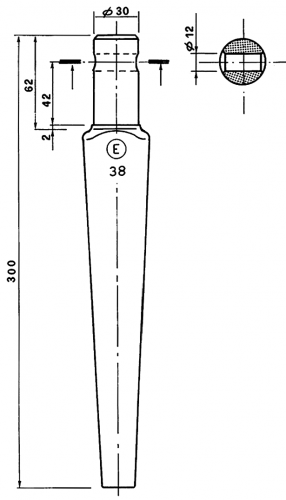 DENTE PEGORARO E/38