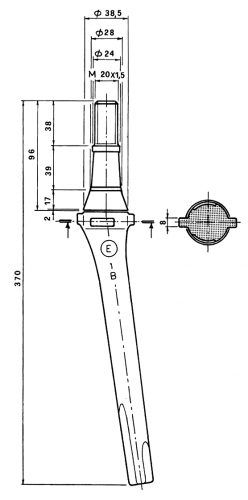 DENTE LELY CONICO LUNGO