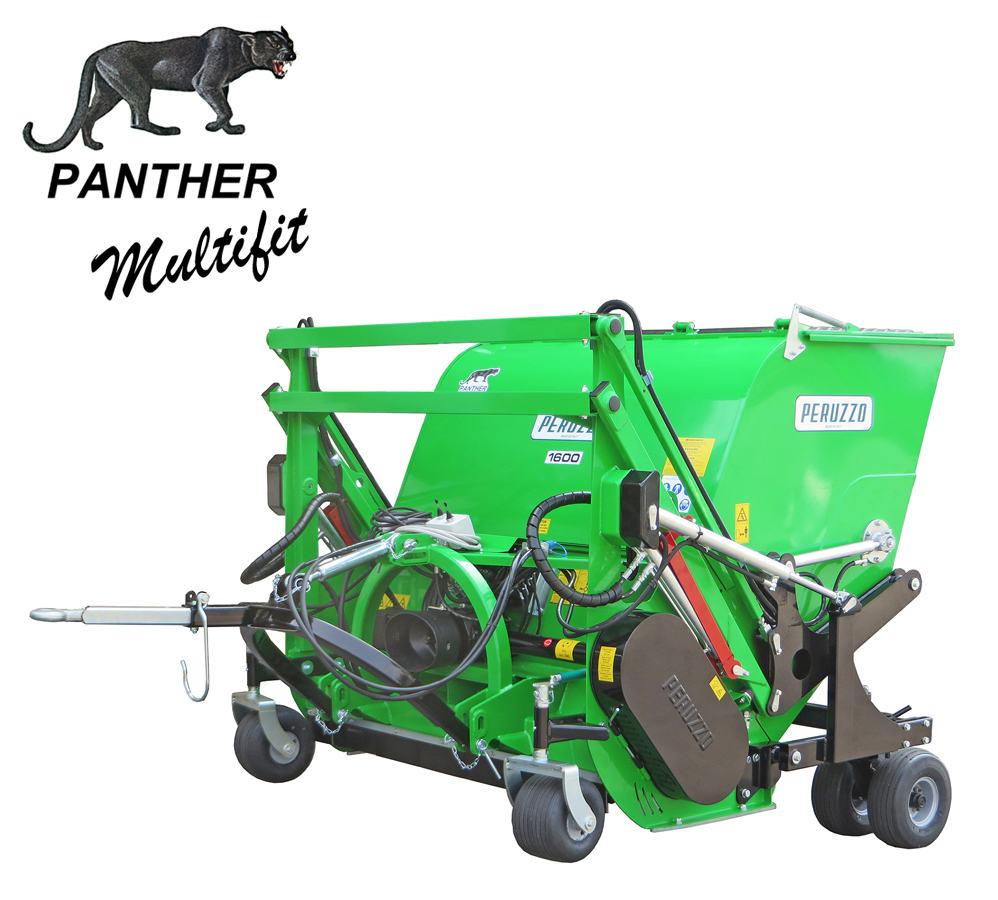  Trinciaerba PANTHER MULTIFIT con raccolta per trattori da 30 a 70 CV.