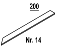  SPUNTONI DI RACCOLTA N. 14 MOD. 200