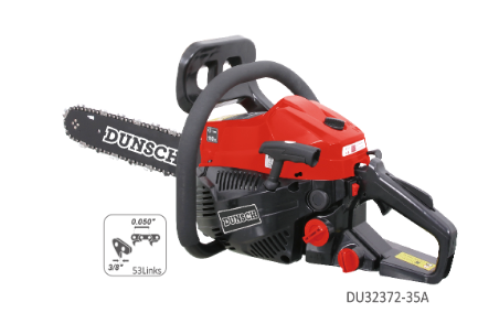 Motosega con motore a scoppio 2 tempi 37.2 cc easy start - potenza1.3 Kw - DUNSCH - DU32372-35A