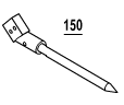  KIT 7 SPUNTONI RACCOLTA VGK 150