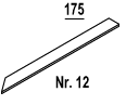  SPUNTONI DI RACCOLTA N. 12 MOD. 175