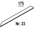  SPUNTONI DI RACCOLTA N. 23 MOD. 175